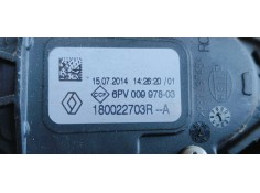 Recambio de pedal acelerador para dacia logan ii 1.5dci 90 fap referencia OEM IAM 180022703R  