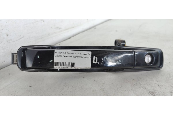 Recambio de maneta exterior delantera izquierda para ssangyong rodius 2.7 turbodiesel cat referencia OEM IAM   