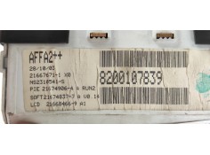Recambio de pantalla multifuncion para renault megane ii classic berlina confort expression referencia OEM IAM 8200107839  