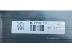 Recambio de mando multifuncion para opel insignia berlina excellence referencia OEM IAM 20997887  