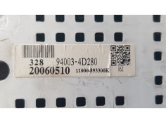 Recambio de cuadro instrumentos para kia carnival 2.9 crdi cat referencia OEM IAM 940034D280  