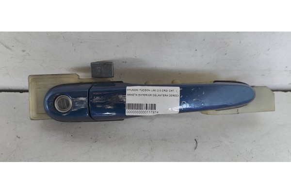 Recambio de maneta exterior delantera derecha para hyundai tucson (jm) 2.0 crdi cat referencia OEM IAM   