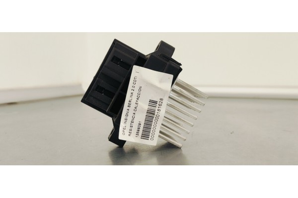 Recambio de resistencia calefaccion para opel insignia berlina 2.0 cdti referencia OEM IAM 13598091  