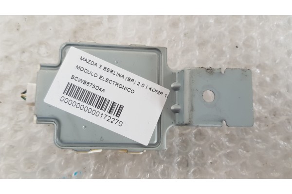 Recambio de modulo electronico para mazda 3 berlina (bp) 2.0 i komp 180 fap referencia OEM IAM BCWB675D4A  