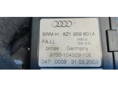 Recambio de motor elevalunas delantero derecho para audi a2 (8z) 1.4 referencia OEM IAM 5WK48051ABF  