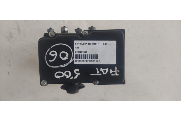 Recambio de abs para fiat nuova 500 (150) 1.3 16v jtd cat referencia OEM IAM 0265232846 51884549 0265801089