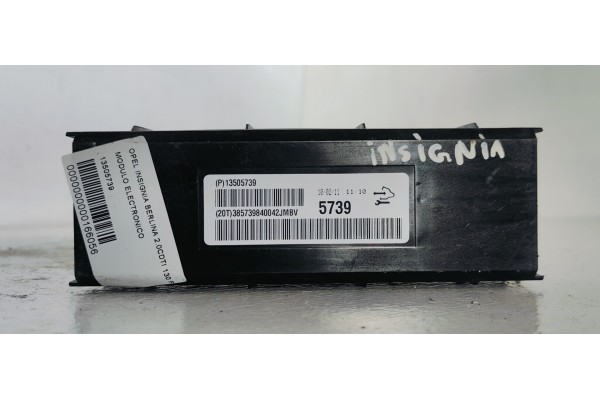 Recambio de modulo electronico para opel insignia berlina 2.0cdti 130 fap referencia OEM IAM 13505739  
