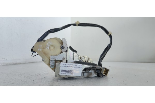 Recambio de cerradura puerta delantera izquierda para honda jazz (gd1/5) 1.4 es referencia OEM IAM   