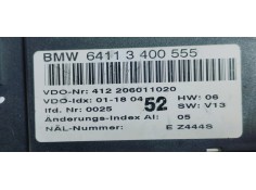 Recambio de mando climatizador para bmw x3 (e83) 3.0d 204 4x4 referencia OEM IAM 64113400555  
