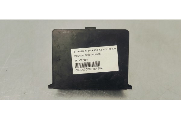 Recambio de modulo electronico para citroen c4 picasso 1.6 hdi 115 fap referencia OEM IAM 9678007680  