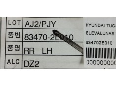 Recambio de elevalunas trasero izquierdo para hyundai tucson (jm) 2.0 crdi cat referencia OEM IAM 834702E010  