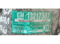 Recambio de compresor aire acondicionado para opel vectra c berlina comfort referencia OEM IAM 13217307  