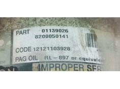 Recambio de compresor aire acondicionado para renault scenic ii confort authentique referencia OEM IAM 8200050141  