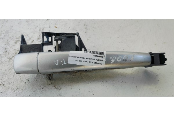 Recambio de maneta exterior trasera derecha para peugeot 3008 1.6hdi 112 fap referencia OEM IAM 9684559980  