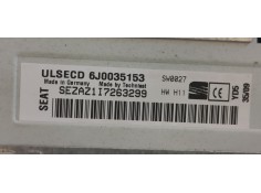 Recambio de sistema audio / radio cd para seat ibiza iv berlina 1.6tdi 90 fap referencia OEM IAM 6J0035153  