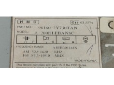 Recambio de sistema audio / radio cd para hyundai ix35 break fase 1 referencia OEM IAM 961602Y730  