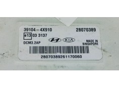 Recambio de centralita motor uce para kia carnival 2.9 crdi cat referencia OEM IAM 391044X910  