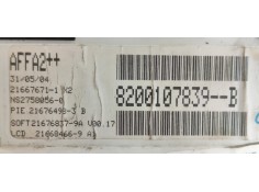 Recambio de pantalla multifuncion para renault megane ii familiar dynamique confort referencia OEM IAM 8200107839B  