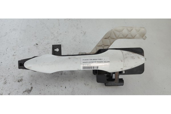 Recambio de maneta exterior trasera izquierda para hyundai ix35 break fase 1 referencia OEM IAM 9075100400  