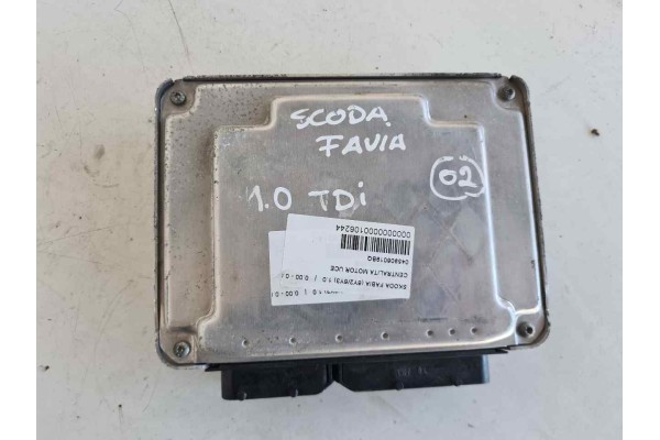 Recambio de centralita motor uce para skoda fabia (6y2/6y3) 1.0 referencia OEM IAM 045906019BQ 0281012708 