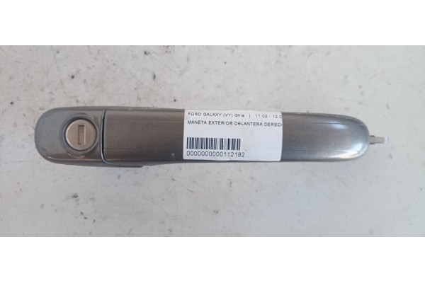 Recambio de maneta exterior delantera derecha para ford galaxy (vy) ghia referencia OEM IAM   