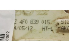 Recambio de cerradura puerta trasera izquierda para audi a3 (8p) 1.2 tsi referencia OEM IAM 4F0839015  
