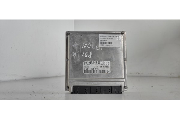 Recambio de centralita motor uce para mercedes-benz clase a (w168) 1.6 cat referencia OEM IAM A0275455332 0281001991 