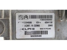 Recambio de centralita motor uce para toyota proace l1h1 furgón comfort referencia OEM IAM 9852928480  