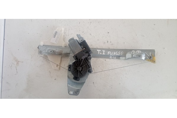 Recambio de elevalunas trasero izquierdo para citroen c4 picasso exclusive referencia OEM IAM 9682632180 135090222 