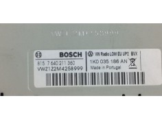 Recambio de sistema audio / radio cd para volkswagen passat lim. (362) berlina edition bluemotion referencia OEM IAM 1K0035186AN