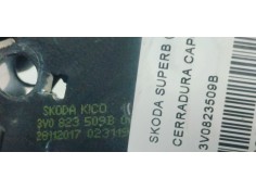 Recambio de cerradura capo para skoda superb (3v3) 2.0tdi 150 fap referencia OEM IAM 3V0823509B  