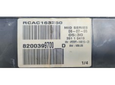 Recambio de cuadro instrumentos para renault megane ii berlina 5p 1.5 dci diesel referencia OEM IAM 8200399700D  