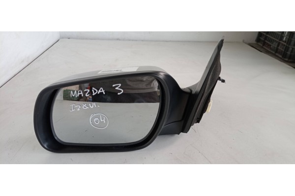 Recambio de retrovisor izquierdo para mazda 3 berlina (bk) 1.6 16v cat referencia OEM IAM E4012220 E4012221 