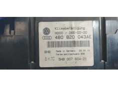 Recambio de mando climatizador para audi a6 berlina (4b2) 2.5 tdi referencia OEM IAM 4B0820043AE  