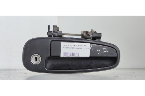 Recambio de maneta exterior delantera derecha para toyota rav 4 funcruiser (a1) básico referencia OEM IAM   