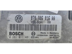 Recambio de centralita motor uce para volkswagen touareg (7l6) 5.0 v10 tdi dpf referencia OEM IAM 070906016AA  