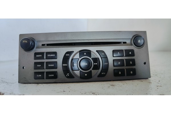 Recambio de sistema audio / radio cd para peugeot 407 st sport referencia OEM IAM 7643141392  