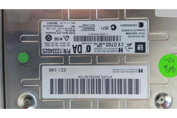 Recambio de modulo electronico para opel insignia sports tourer 2.0 16v cdti referencia OEM IAM 0700366821429  