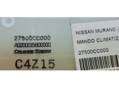 Recambio de mando climatizador para nissan murano (z50) 3.5 v6 referencia OEM IAM 27500CC000  