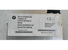 Recambio de sistema audio / radio cd para bmw x3 (e83) 2.0 d referencia OEM IAM 65124154935  