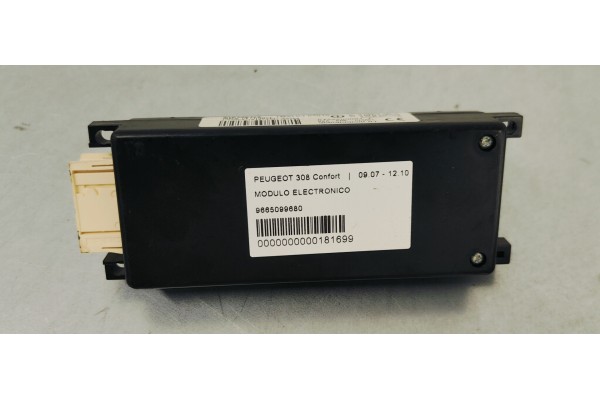 Recambio de modulo electronico para peugeot 308 confort referencia OEM IAM 9665099680  