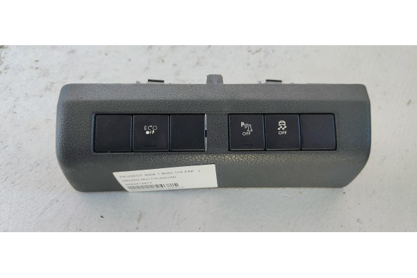 Recambio de mando multifuncion para peugeot 3008 1.6hdi 115 fap referencia OEM IAM 9682812877  