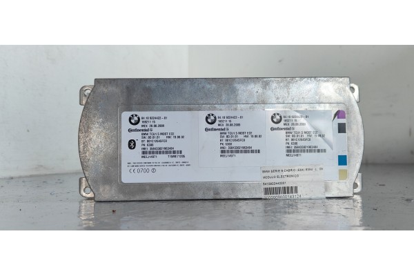 Recambio de modulo electronico para bmw serie 6 cabrio (e64) 635d referencia OEM IAM 8410922442201  