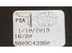 Recambio de palanca cambio para opel vivaro furgón 2.0 cdti 123 fap referencia OEM IAM 9809543980  