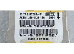 Recambio de centralita airbag para bmw serie 6 cabrio (e64) 635d referencia OEM IAM 6577917202001  