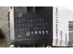 Recambio de valvula egr para subaru forester s12 2.0 diesel cat referencia OEM IAM 14710AA741 1501000055 5N310020