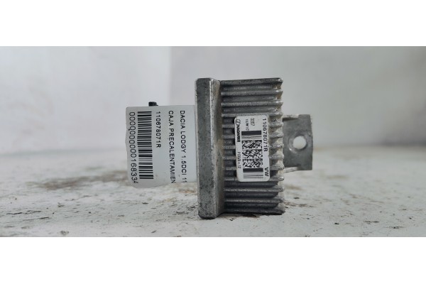 Recambio de caja precalentamiento para dacia lodgy 1.5dci 110 fap referencia OEM IAM 110678071R  