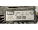 Recambio de alternador para mercedes-benz clase a (w169) 2.0i 136 [200] referencia OEM IAM A2661540902  