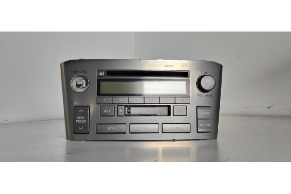Recambio de sistema audio / radio cd para toyota avensis berlina (t25) 2.0 d-cat referencia OEM IAM 8612005080  
