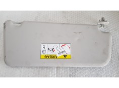 Recambio de parasol izquierdo para opel vivaro furgón 2.0 cdti 123 fap referencia OEM IAM 9809498677  